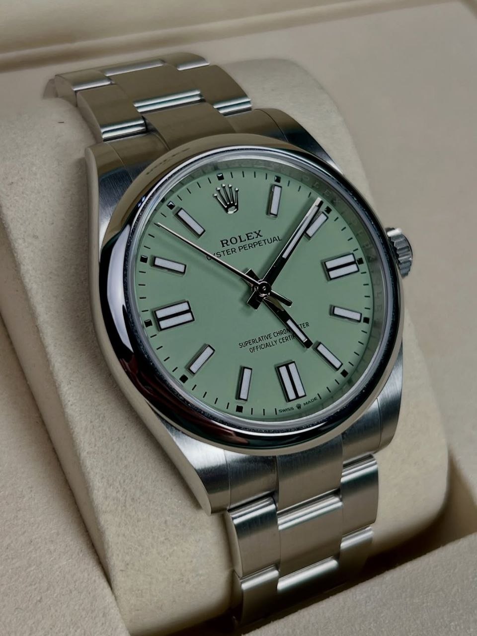 Rolex Rolex Oyster Perpetual 41 Pistachio