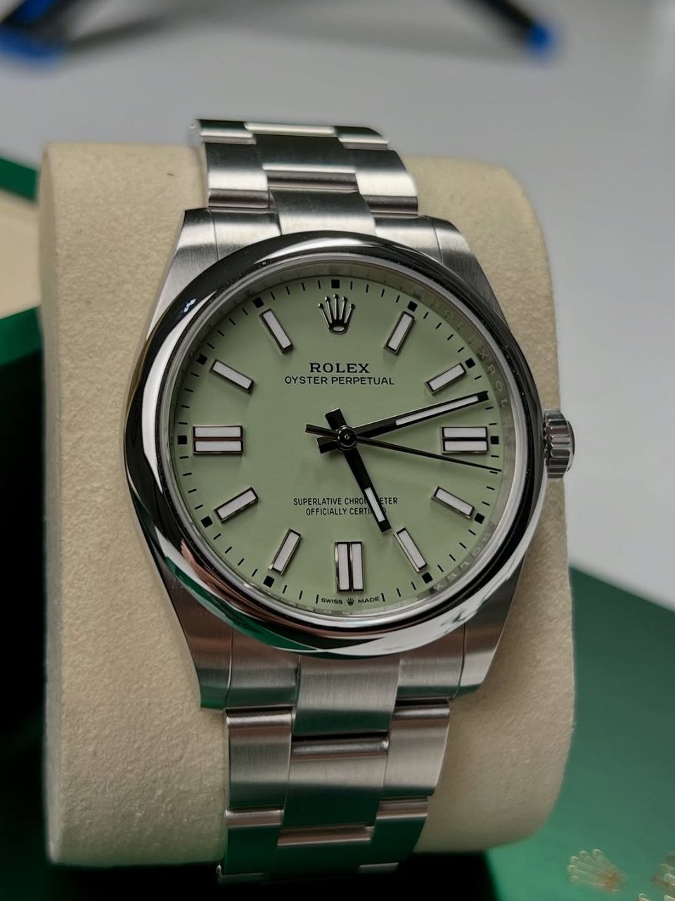 Rolex Rolex Oyster Perpetual 41 Pistachio