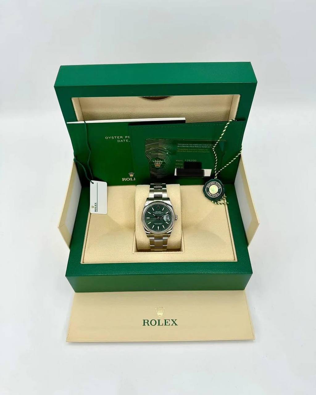 Rolex Rolex Oyster Perpetual 41mm Green Dial