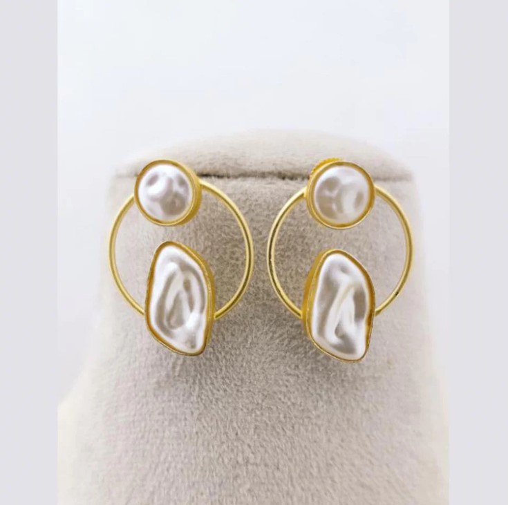 Maison Exotic Orchid Statement Collar